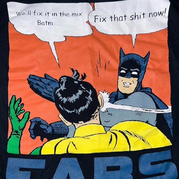 Other - Vintage Engineering Batman & Robin Parody Promo T-shirt Size Large